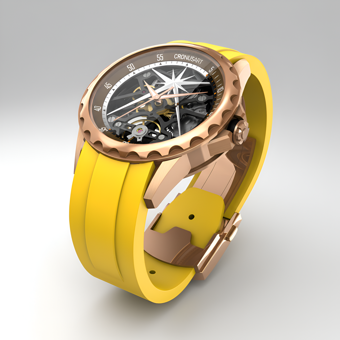 Cronusart CM05-06A Automatic Skeleton Watch - Hollow Out Edition breitvacher