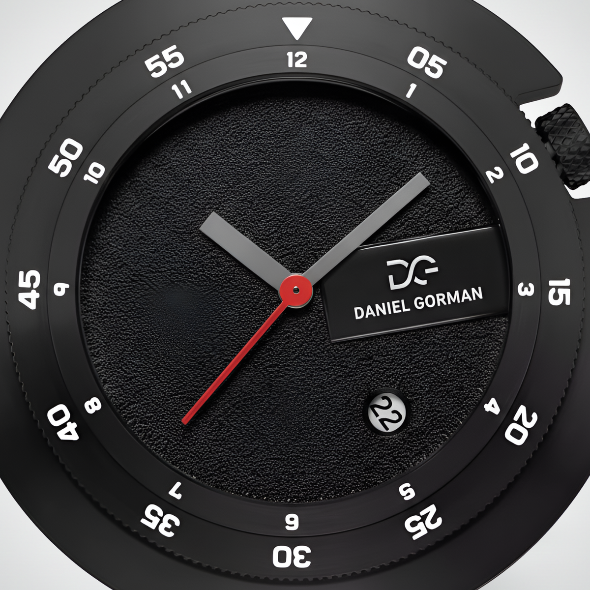Daniel Gorman DG9317 - Qu - close up dial texture