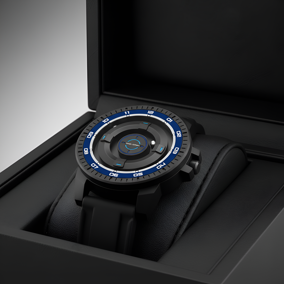 Daniel Gorman DG0221 - Inside black box, luxurious packaging