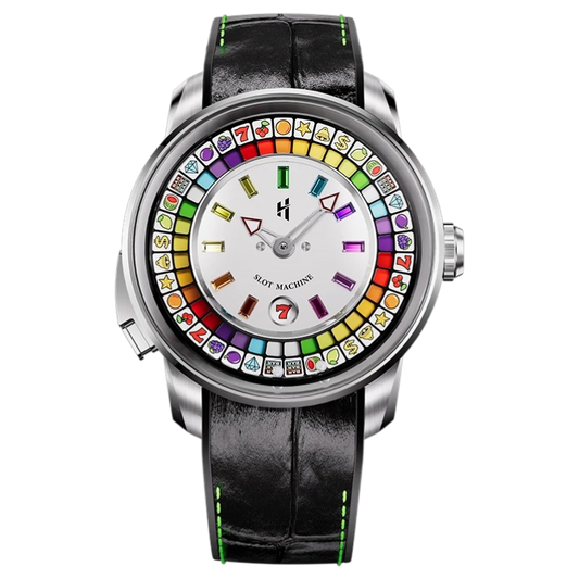Lucky Harvey ZLS305 - Men's automatic Watch Luxury Slot Design breitvacher