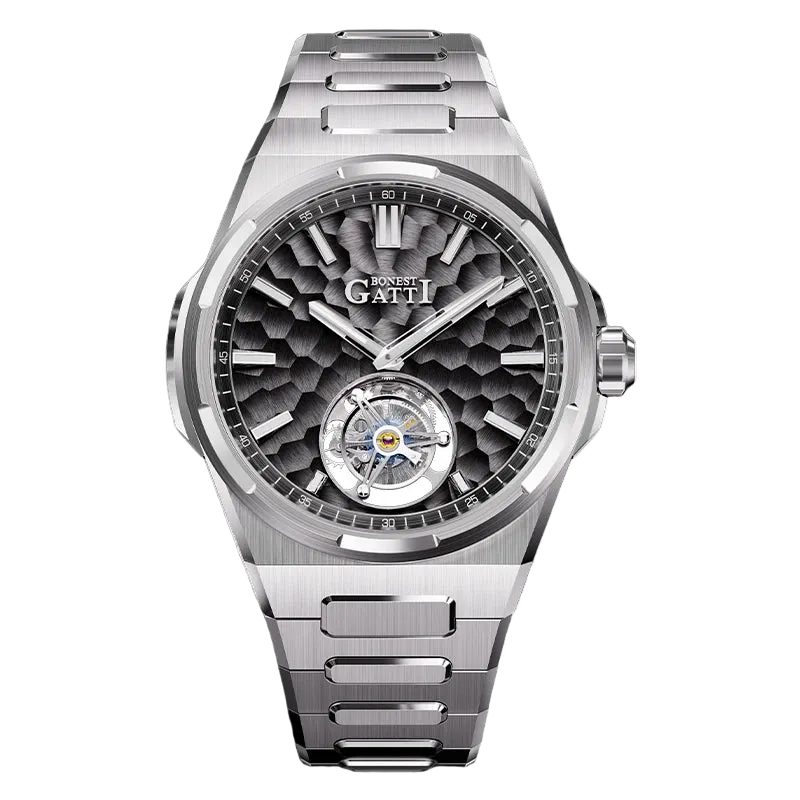 BONEST GATTI BG7005 - Aut - grey dial, front