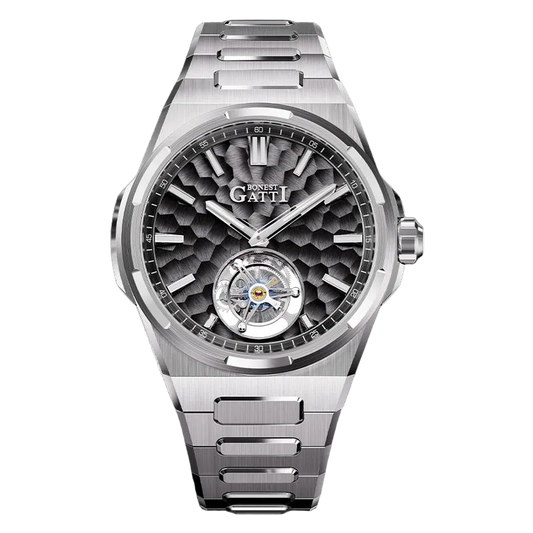 BONEST GATTI BG7005 - Aut - grey dial, front