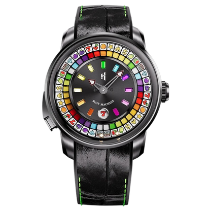 Lucky Harvey ZLS305 - Men's automatic Watch Luxury Slot Design breitvacher