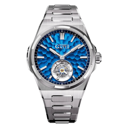 BONEST GATTI BG7005 - Aut - blue watch, isolated