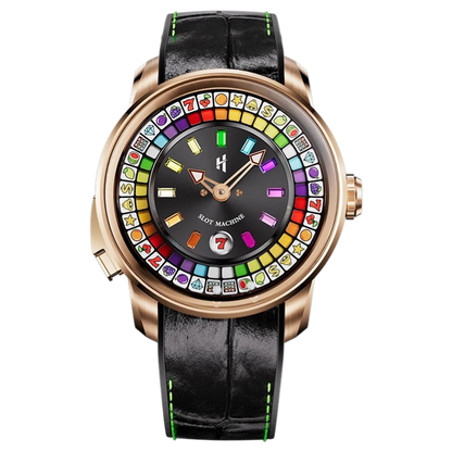 Lucky Harvey ZLS305 - Men's automatic Watch Luxury Slot Design breitvacher