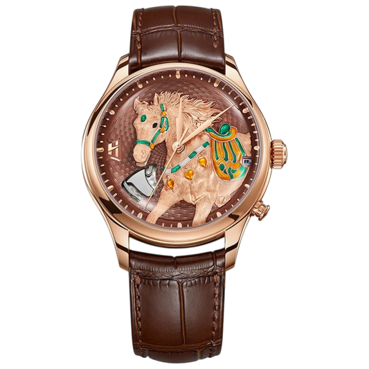 Lucky Harvey ZLS502 - Automatic Horse Watch for Men breitvacher