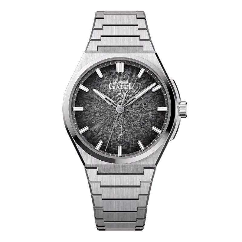 BONEST GATTI BG8013 - Men - dark grey dial