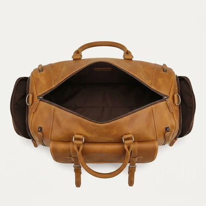 6647 brown full grain lea - brown, full grain leather, sleek, premium