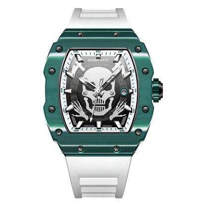 BONEST GATTI BG9908 – Automatic Skeleton Watch Carbon Fiber breitvacher