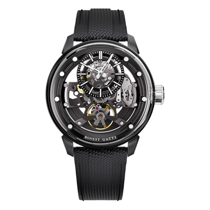 BONEST GATTI BG4003 - Aut - front view skeleton dial