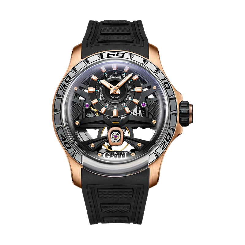BONEST GATTI BG4004 - Aut - rose gold black