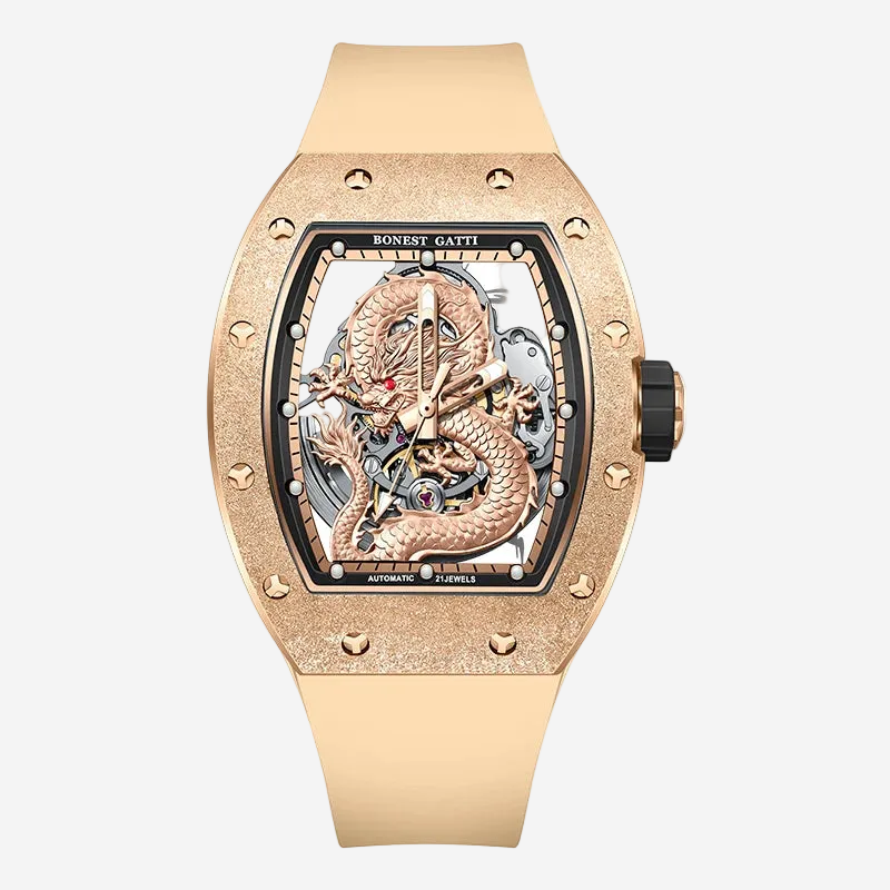 BONEST GATTI BG5003 – Skeleton Automatic Watch with Sapphire Crystal breitvacher