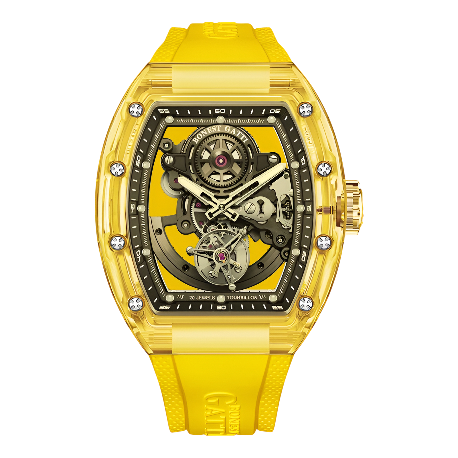 BONEST GATTI BG7001 - Tou - yellow transparent front