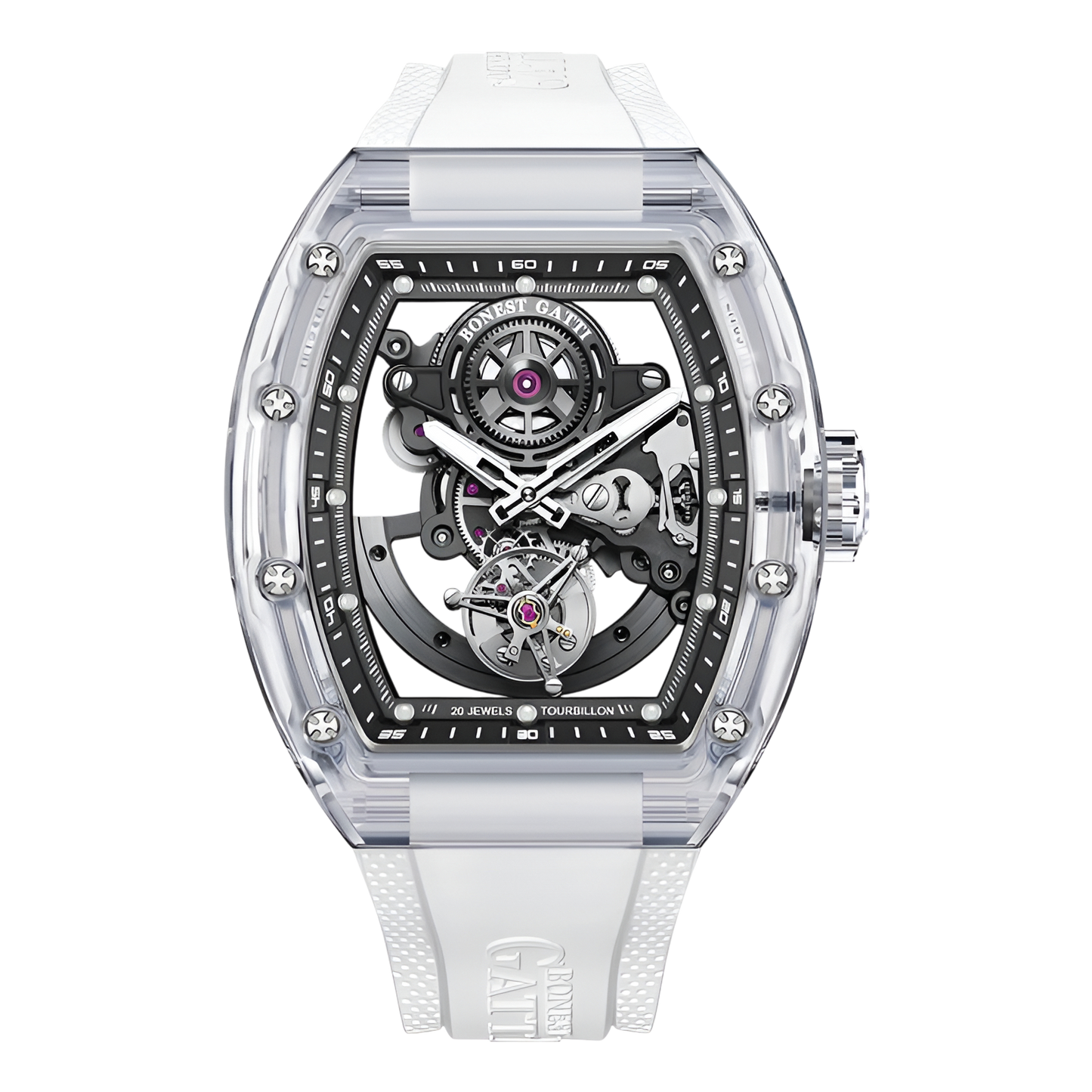 BONEST GATTI BG7001 - Tou - white transparent front