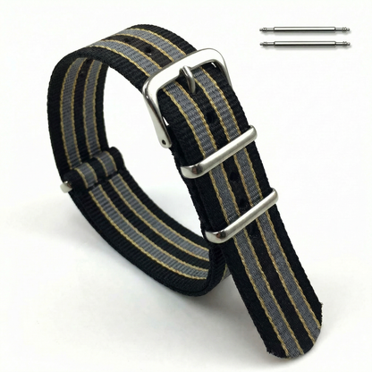 BONEST GATTI BG8001 - Men - NATO  strap and buckle detail
