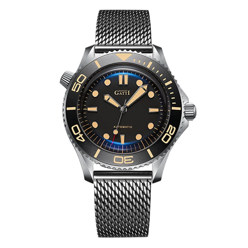 BONEST GATTI BG8001 - Men - front view mesh bracelet