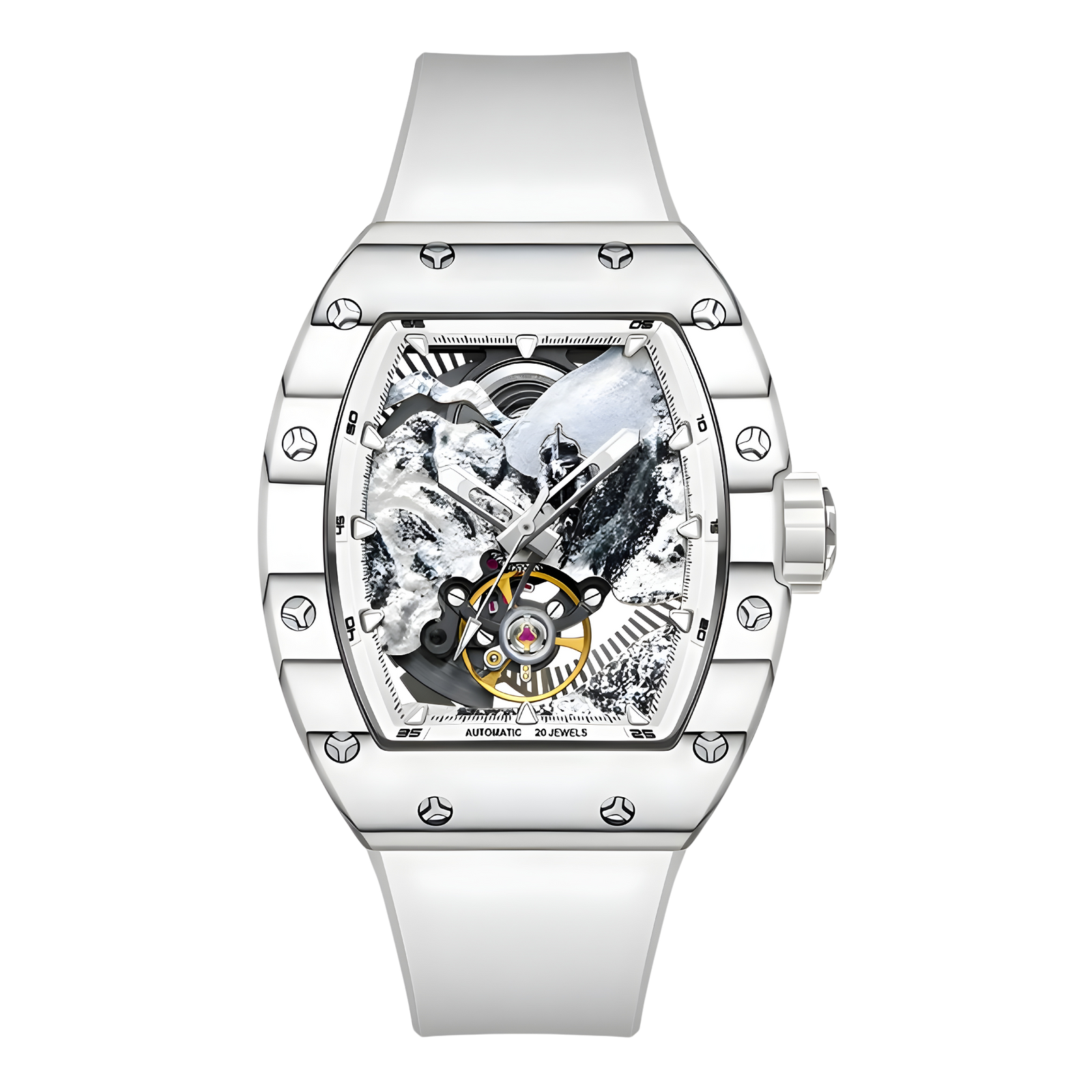 BONEST GATTI BG9002 - Automatic Skeleton Watch for Adventurers