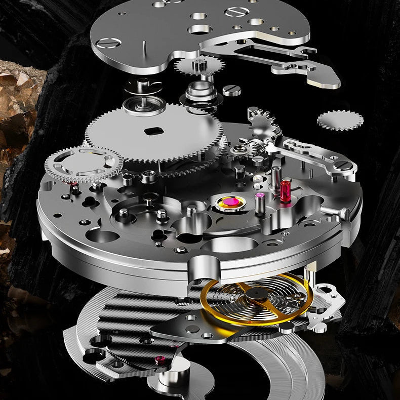 BONEST GATTI BG9905 – Exposed automatic movement macro view
