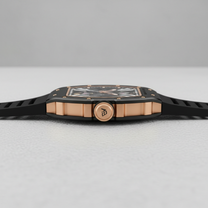BREAITVACHER 91904 - Auto - side profile, rose gold crown