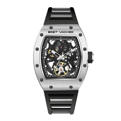 BREITVACHER 919012 - Men' - Front skeleton dial