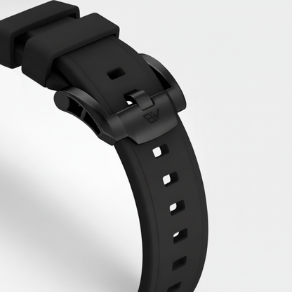 BREIT VACHER 919015 - Men - black strap, buckle detail