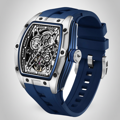 BREITVACHER 91983 - Autom - angled view, blue accents