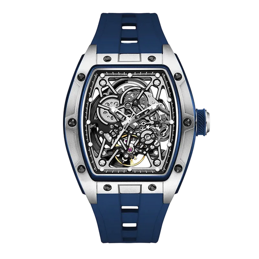 BREITVACHER 91983 - Autom - front view, skeleton dial