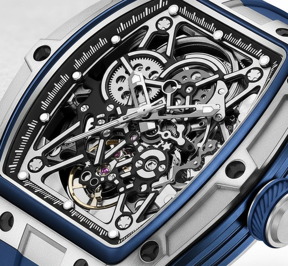 BREITVACHER 91983 - Autom - skeleton dial, intricate movement