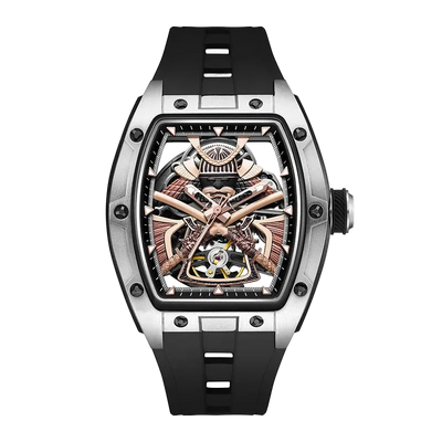 BREITVACHER 91985 - Men A - front view, samurai dial