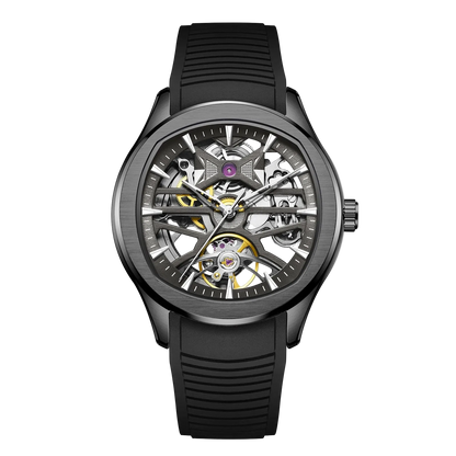 BREITVACHER 9204G5 - Men - prominent front, black skeleton
