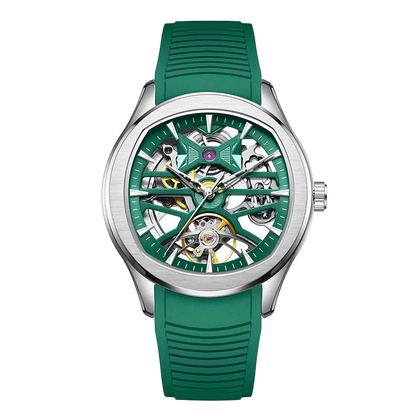 BREITVACHER 9204G5 - Men - prominent front, green skeleton