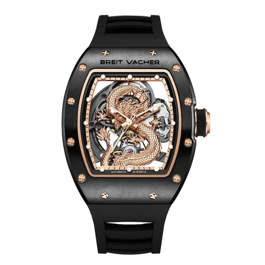 BREIT VACHER 919015 - Men - front view, gold dragon dial