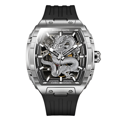 Bonest Gatti BG5605-A1 Dragon Skeleton Automatic Watch – Smooth  Case Editon breitvacher