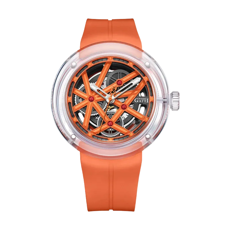 BONEST GATTI BG7702 - Men's Skeleton  Automatic Watch