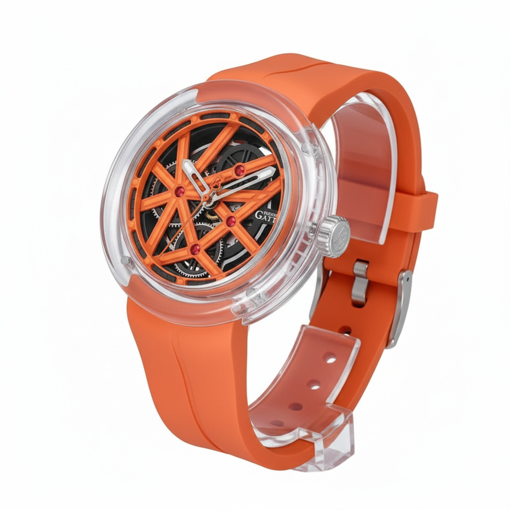 BONEST GATTI BG7702 - Men's Skeleton  Automatic Watch breitvacher