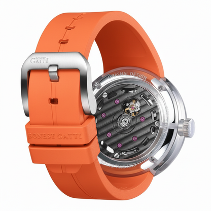 BONEST GATTI BG7702 - Men's Skeleton  Automatic Watch breitvacher