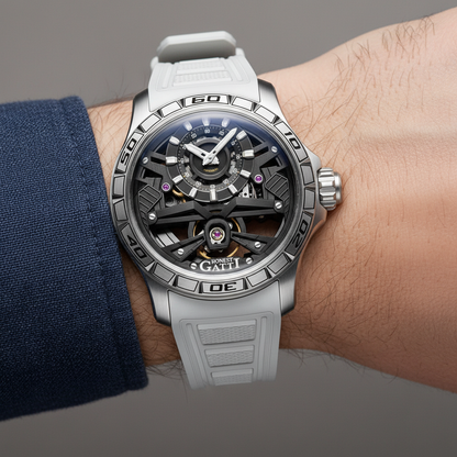 BONEST GATTI BG4004 - Aut - white on wrist