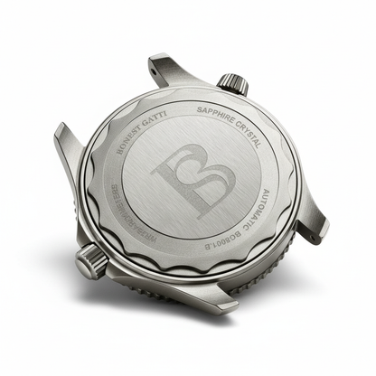 BONEST GATTI BG8001 - Men - case back engravings