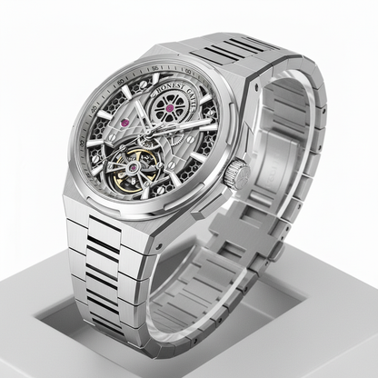 BONEST GATTI BG8007 - Men - silver watch stand