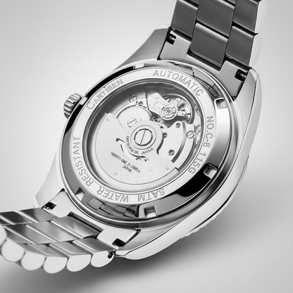 CADISEN 8185 - Automatic - Exhibition case back, movement