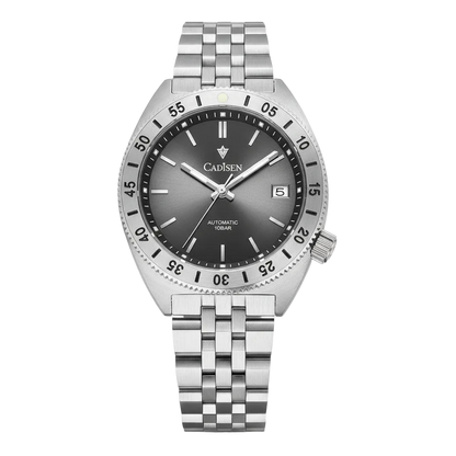 CADISEN Automatic Mechanical Watch Gray Dial Watch