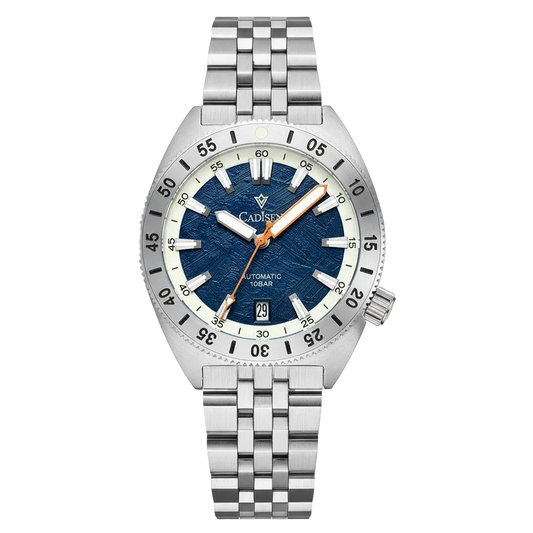 CADISEN Automatic Watch Blue Watch