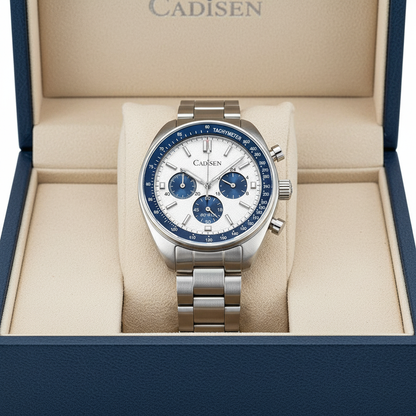CADISEN C7063 - Men Chronograph Watch Sport Style Box