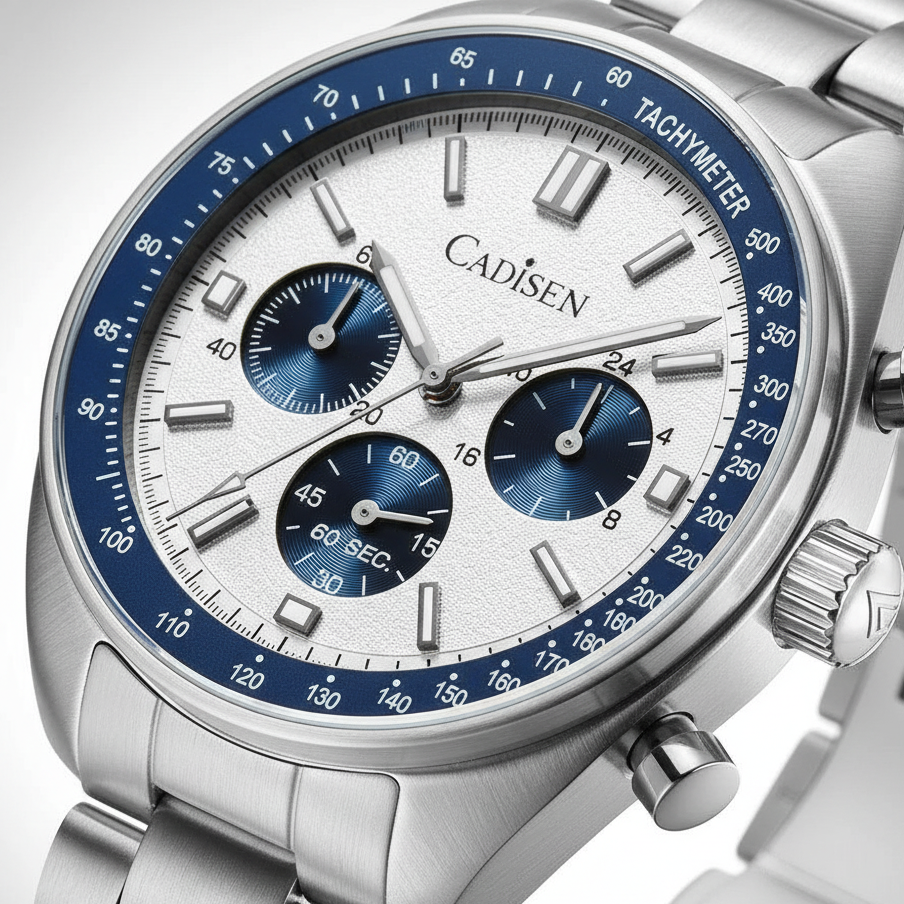 CADISEN C7063 - Men Chronograph Watch Sport Style Dial