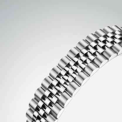 CADISEN C8053 - Men Autom - jubilee bracelet, polished links, detailed
