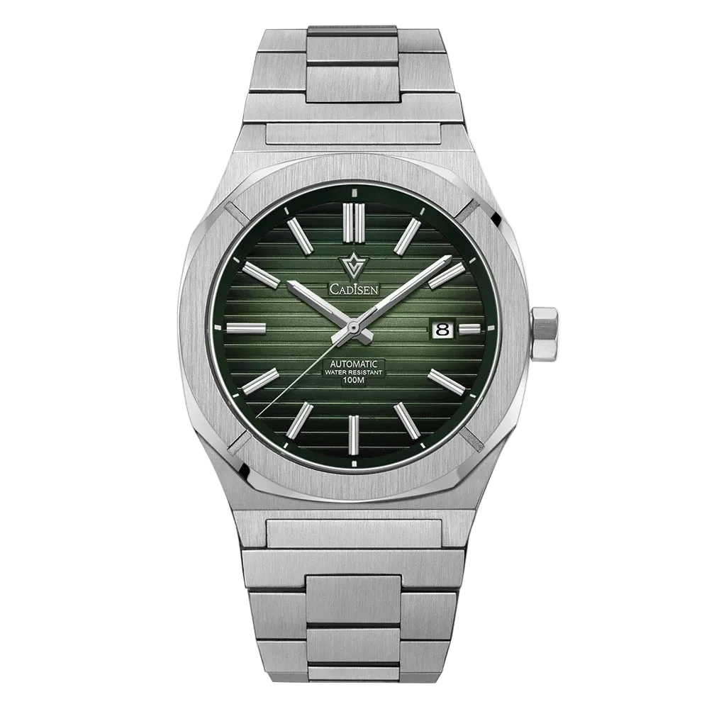 CADISEN C8200 - Green dial, stainless steel, automatic