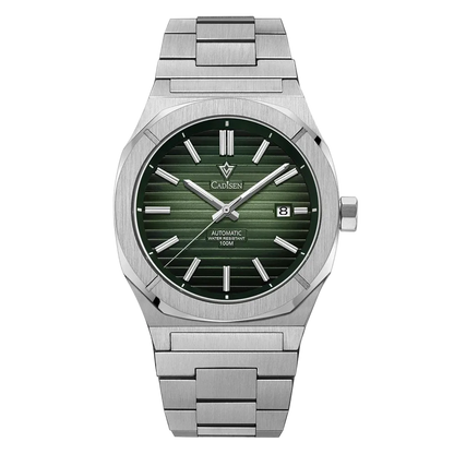 CADISEN C8200 - Green dial, stainless steel, automatic