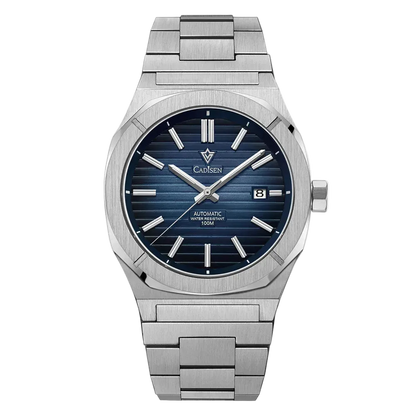 CADISEN C8200 - Blue dial, stainless steel, automatic