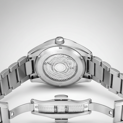 CADISEN C8226 - Mechanica - Case back engraving open clasp