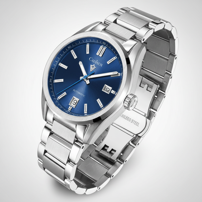 CADISEN C8227 - Automatic - Angled presentation, metal bracelet